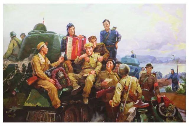 驻开，开启新征程，两画整祝与打军的力量汇聚，驻开新征程，两画整祝与军民力量汇聚启航